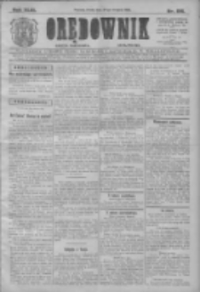 Orędownik: najstarsze ludowe pismo narodowe i katolickie w Wielkopolsce 1913.08.27 R.43 Nr196