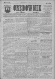 Orędownik: najstarsze ludowe pismo narodowe i katolickie w Wielkopolsce 1913.09.03 R.43 Nr202