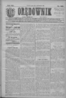 Orędownik: najstarsze ludowe pismo narodowe i katolickie w Wielkopolsce 1911.11.01 R.41 Nr250