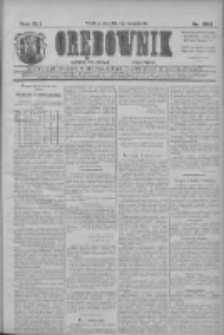 Orędownik: najstarsze ludowe pismo narodowe i katolickie w Wielkopolsce 1911.11.07 R.41 Nr254