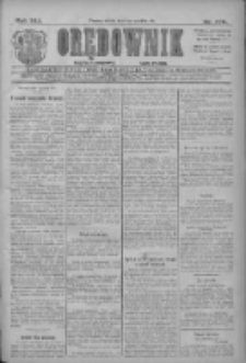 Orędownik: najstarsze ludowe pismo narodowe i katolickie w Wielkopolsce 1911.12.02 R.41 Nr275
