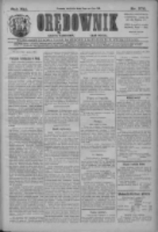 Orędownik: najstarsze ludowe pismo narodowe i katolickie w Wielkopolsce 1911.12.03 R.41 Nr276