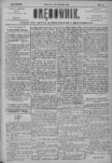 Orędownik: pismo dla spraw politycznych i społecznych 1904.01.19 R.34 Nr14