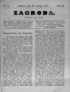 Zagroda: pismo dla ludu. 1874.02.08 R.4 nr3