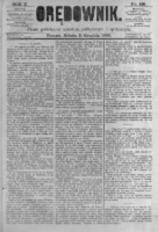 Orędownik: pismo poświęcone sprawom politycznym i spółecznym. 1880.12.11 R.10 nr148
