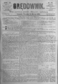 Orędownik: pismo poświęcone sprawom politycznym i spółecznym. 1881.03.22 R.11 nr35