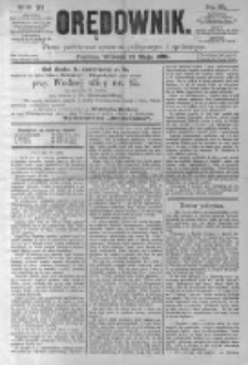 Orędownik: pismo poświęcone sprawom politycznym i spółecznym. 1881.05.31 R.11 nr65