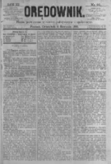 Orędownik: pismo poświęcone sprawom politycznym i spółecznym. 1881.08.04 R.11 nr93