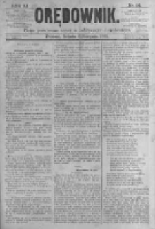 Orędownik: pismo poświęcone sprawom politycznym i spółecznym. 1881.08.06 R.11 nr94