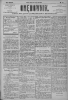 Orędownik: pismo dla spraw politycznych i społecznych 1904.03.20 R.34 Nr66