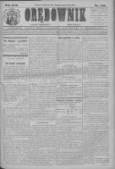 Orędownik: najstarsze ludowe pismo narodowe i katolickie w Wielkopolsce 1913.10.26 R.43 Nr248