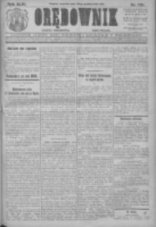 Orędownik: najstarsze ludowe pismo narodowe i katolickie w Wielkopolsce 1913.10.30 R.43 Nr251