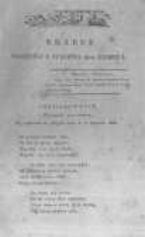 Krakus: towarzysz liberalny Pszczółki Krakowskiej od roku 1822. Pismo pięć razy w tydzień wychodzące, poświęcone narodowości i polityce tudzież dziennym zdarzeniom w kraju i stolicy Rzeczypospolitej Krakowskiej. 1822.01.06 Nr5