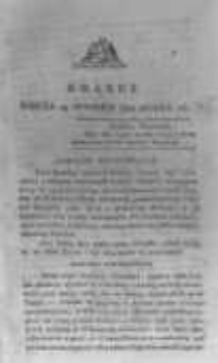 Krakus: towarzysz liberalny Pszczółki Krakowskiej od roku 1822. Pismo pięć razy w tydzień wychodzące, poświęcone narodowości i polityce tudzież dziennym zdarzeniom w kraju i stolicy Rzeczypospolitej Krakowskiej. 1822.01.19 Nr14