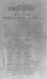 Krakus: towarzysz liberalny Pszczółki Krakowskiej od roku 1822. Pismo pięć razy w tydzień wychodzące, poświęcone narodowości i polityce tudzież dziennym zdarzeniom w kraju i stolicy Rzeczypospolitej Krakowskiej. 1822.01.20 Nr15