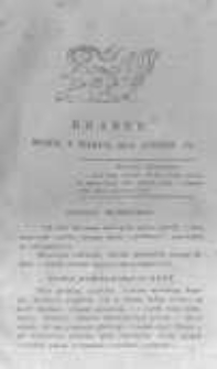 Krakus: towarzysz liberalny Pszczółki Krakowskiej od roku 1822. Pismo pięć razy w tydzień wychodzące, poświęcone narodowości i polityce tudzież dziennym zdarzeniom w kraju i stolicy Rzeczypospolitej Krakowskiej. 1822.03.06 Nr47