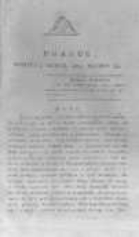 Krakus: towarzysz liberalny Pszczółki Krakowskiej od roku 1822. Pismo pięć razy w tydzień wychodzące, poświęcone narodowości i polityce tudzież dziennym zdarzeniom w kraju i stolicy Rzeczypospolitej Krakowskiej. 1822.03.09 Nr49