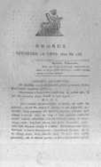 Krakus: towarzysz liberalny Pszczółki Krakowskiej od roku 1822. Pismo pięć razy w tydzień wychodzące, poświęcone narodowości i polityce tudzież dziennym zdarzeniom w kraju i stolicy Rzeczypospolitej Krakowskiej. 1822.07.18 Nr143