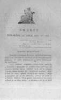 Krakus: towarzysz liberalny Pszczółki Krakowskiej od roku 1822. Pismo pięć razy w tydzień wychodzące, poświęcone narodowości i polityce tudzież dziennym zdarzeniom w kraju i stolicy Rzeczypospolitej Krakowskiej. 1822.07.24 Nr148
