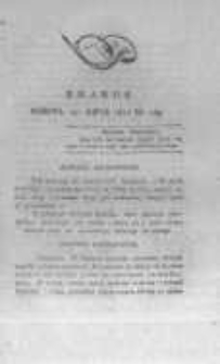 Krakus: towarzysz liberalny Pszczółki Krakowskiej od roku 1822. Pismo pięć razy w tydzień wychodzące, poświęcone narodowości i polityce tudzież dziennym zdarzeniom w kraju i stolicy Rzeczypospolitej Krakowskiej. 1822.07.27 Nr149