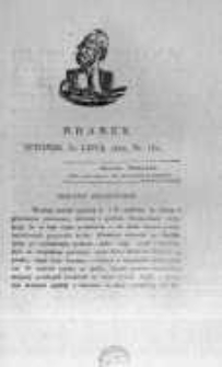 Krakus: towarzysz liberalny Pszczółki Krakowskiej od roku 1822. Pismo pięć razy w tydzień wychodzące, poświęcone narodowości i polityce tudzież dziennym zdarzeniom w kraju i stolicy Rzeczypospolitej Krakowskiej. 1822.07.30 Nr151