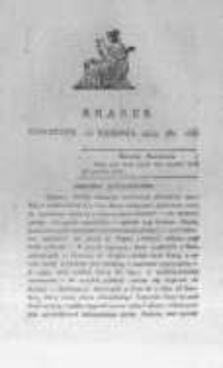 Krakus: towarzysz liberalny Pszczółki Krakowskiej od roku 1822. Pismo pięć razy w tydzień wychodzące, poświęcone narodowości i polityce tudzież dziennym zdarzeniom w kraju i stolicy Rzeczypospolitej Krakowskiej. 1822.08.15 Nr163