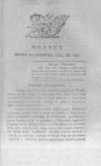 Krakus: towarzysz liberalny Pszczółki Krakowskiej od roku 1822. Pismo pięć razy w tydzień wychodzące, poświęcone narodowości i polityce tudzież dziennym zdarzeniom w kraju i stolicy Rzeczypospolitej Krakowskiej. 1822.08.21 Nr167