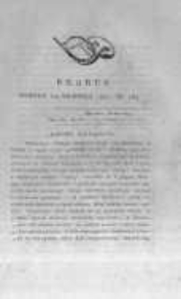 Krakus: towarzysz liberalny Pszczółki Krakowskiej od roku 1822. Pismo pięć razy w tydzień wychodzące, poświęcone narodowości i polityce tudzież dziennym zdarzeniom w kraju i stolicy Rzeczypospolitej Krakowskiej. 1822.08.24 Nr169