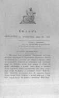 Krakus: towarzysz liberalny Pszczółki Krakowskiej od roku 1822. Pismo pięć razy w tydzień wychodzące, poświęcone narodowości i polityce tudzież dziennym zdarzeniom w kraju i stolicy Rzeczypospolitej Krakowskiej. 1822.09.12 Nr183