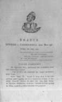 Krakus: towarzysz liberalny Pszczółki Krakowskiej od roku 1822. Pismo pięć razy w tydzień wychodzące, poświęcone narodowości i polityce tudzież dziennym zdarzeniom w kraju i stolicy Rzeczypospolitej Krakowskiej. 1822.10.01 Nr196