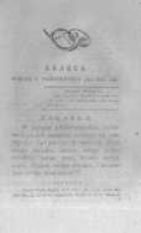 Krakus: towarzysz liberalny Pszcz&oacute;łki Krakowskiej od roku 1822. Pismo pięć razy w tydzień wychodzące, poświęcone narodowości i polityce tudzież dziennym zdarzeniom w kraju i stolicy Rzeczypospolitej Krakowskiej. 1822.10.05 Nr199