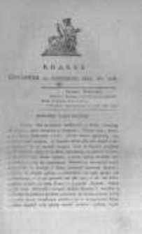 Krakus: towarzysz liberalny Pszczółki Krakowskiej od roku 1822. Pismo pięć razy w tydzień wychodzące, poświęcone narodowości i polityce tudzież dziennym zdarzeniom w kraju i stolicy Rzeczypospolitej Krakowskiej. 1822.10.17 Nr208