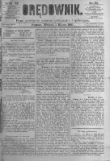 Orędownik: pismo poświęcone sprawom politycznym i spółecznym. 1881.03.01 R.11 nr26