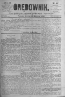 Orędownik: pismo poświęcone sprawom politycznym i sp&oacute;łecznym. 1881.08.13 R.11 nr97
