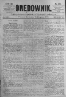 Orędownik: pismo poświęcone sprawom politycznym i spółecznym. 1881.08.25 R.11 nr104