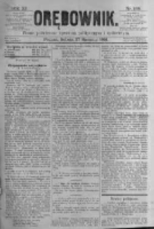 Orędownik: pismo poświęcone sprawom politycznym i spółecznym. 1881.08.27 R.11 nr105
