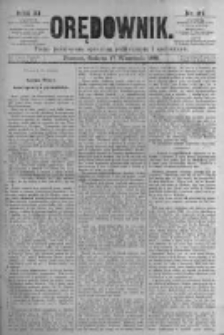 Orędownik: Orędownik: pismo poświęcone sprawom politycznym i spółecznym. 1881.09.17 R.11 nr117 poświęcone sprawom politycznym i spółecznym. 1881.09.17 R.11 nr117