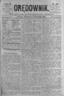 Orędownik: pismo poświęcone sprawom politycznym i spółecznym. 1881.09.27 R.11 nr123