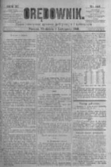 Orędownik: pismo poświęcone sprawom politycznym i spółecznym. 1881.11.06 R.11 nr146