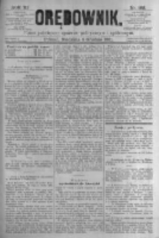 Orędownik: pismo poświęcone sprawom politycznym i spółecznym. 1881.12.04 R.11 nr162
