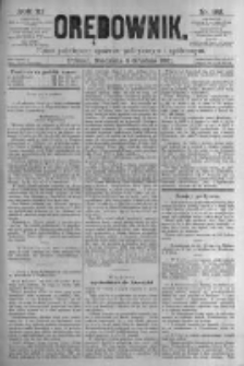 Orędownik: pismo poświęcone sprawom politycznym i spółecznym. 1881.12.04 R.11 nr162