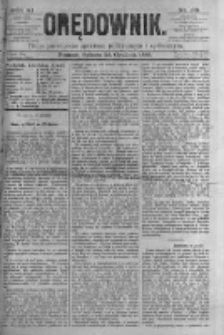 Orędownik: pismo poświęcone sprawom politycznym i spółecznym. 1881.12.24 R.11 nr173