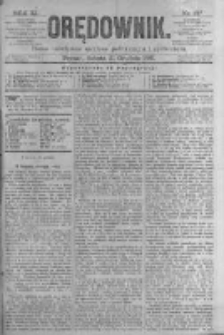 Orędownik: pismo poświęcone sprawom politycznym i spółecznym. 1881.12.31 R.11 nr177