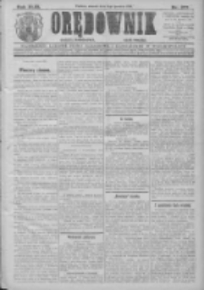 Orędownik: najstarsze ludowe pismo narodowe i katolickie w Wielkopolsce 1913.12.02 R.43 Nr277