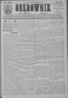 Orędownik: najstarsze ludowe pismo narodowe i katolickie w Wielkopolsce 1913.12.19 R.43 Nr291