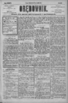 Orędownik: pismo dla spraw politycznych i społecznych 1904.09.25 R.34 Nr220
