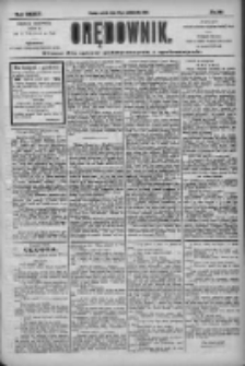 Orędownik: pismo dla spraw politycznych i społecznych 1904.10.25 R.34 Nr245