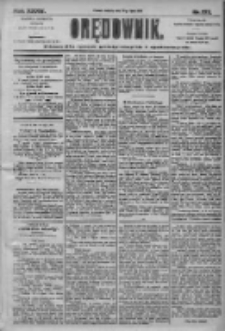 Orędownik: pismo dla spraw politycznych i społecznych 1905.07.30 R.35 Nr172