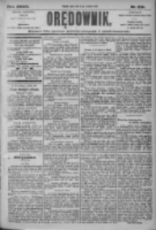 Orędownik: pismo dla spraw politycznych i społecznych 1905.09.22 R.35 Nr216