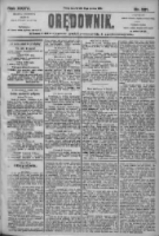 Orędownik: pismo dla spraw politycznych i społecznych 1905.09.28 R.35 Nr221